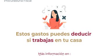 Estos gastos puedes deducir si trabajas en tu casa
