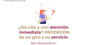 ¿Sin cita y con atención inmediata? PRODECON da un giro a su servicio