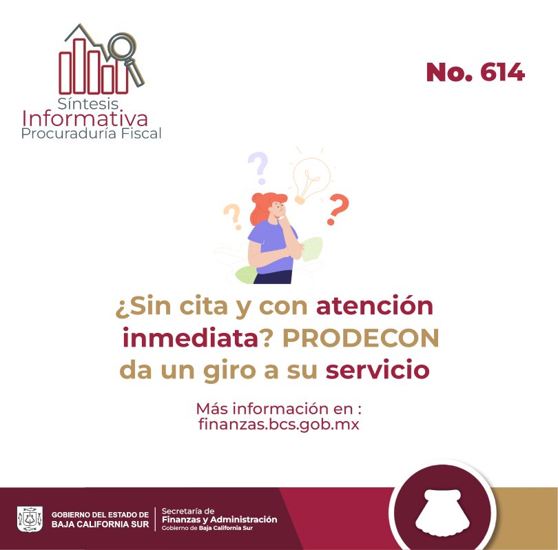 ¿Sin cita y con atención inmediata? PRODECON da un giro a su servicio